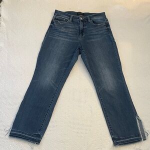Judy Blue Straight Fit Slit Hem Fray Hem Size 9/29